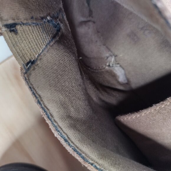 Clarks Collection Nikki Tan Suede Comfort Boho Ankle Boots Women US 9M - Picture 11 of 15